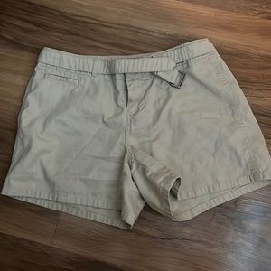 Banana republic khaki shorts